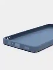 Синий меланж силиконовый чехол для Huawei Honor X7 (Хуавей Хонор Х7), с защитой камеры