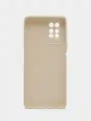 Молочный чехол противоударный для Infinix Note 10 Pro (Инфиникс Нот 10 Про), силиконовый