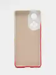 Коралловый меланж чехол Huawei Honor 50 (Хуавей Хонор 50), силиконовый, с мягким подкладом