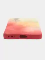 Коралловый меланж чехол Huawei Honor 50 (Хуавей Хонор 50), силиконовый, с мягким подкладом