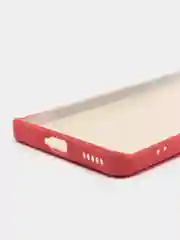 Коралловый меланж чехол Huawei Honor 50 (Хуавей Хонор 50), силиконовый, с мягким подкладом