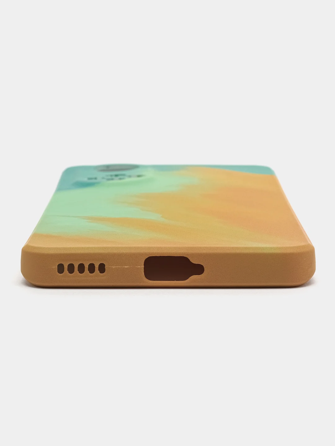 Горчичный чехол Huawei Honor 50 (Хуавей Хонор 50), силиконовый, с мягким подкладом