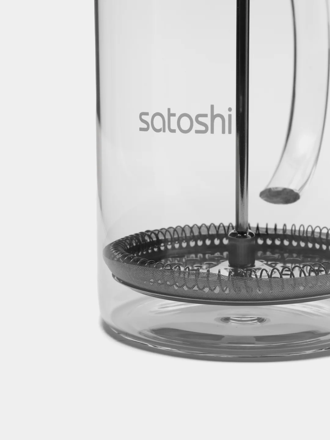 Прозрачный френч-пресс Satoshi, стеклянный, 800 мл