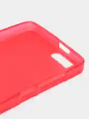 Красный силиконовый чехол на Huawei Ascend P7 Mini