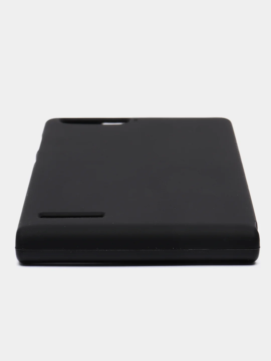 Черный силиконовый чехол на Huawei Ascend P7 Mini