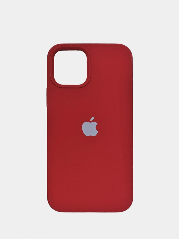 Чехол Silicone case для iPhone 12, 12 Pro, 12 Pro Max (Айфон 12 Про Макс) с закрытым низом