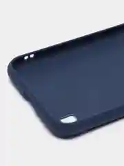 Синий чехол Samsung A02s, A10, A21S, A11,  A31, A02, M11, M01, A01, A50, A51, A6+