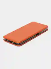 Оранжевый чехол-книжка для Samsung Galaxy A13 4G (Самсунг Галакси А13)