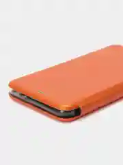 Оранжевый чехол-книжка для Samsung Galaxy A13 4G (Самсунг Галакси А13)