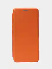 Оранжевый чехол-книжка для Samsung Galaxy A13 4G (Самсунг Галакси А13)