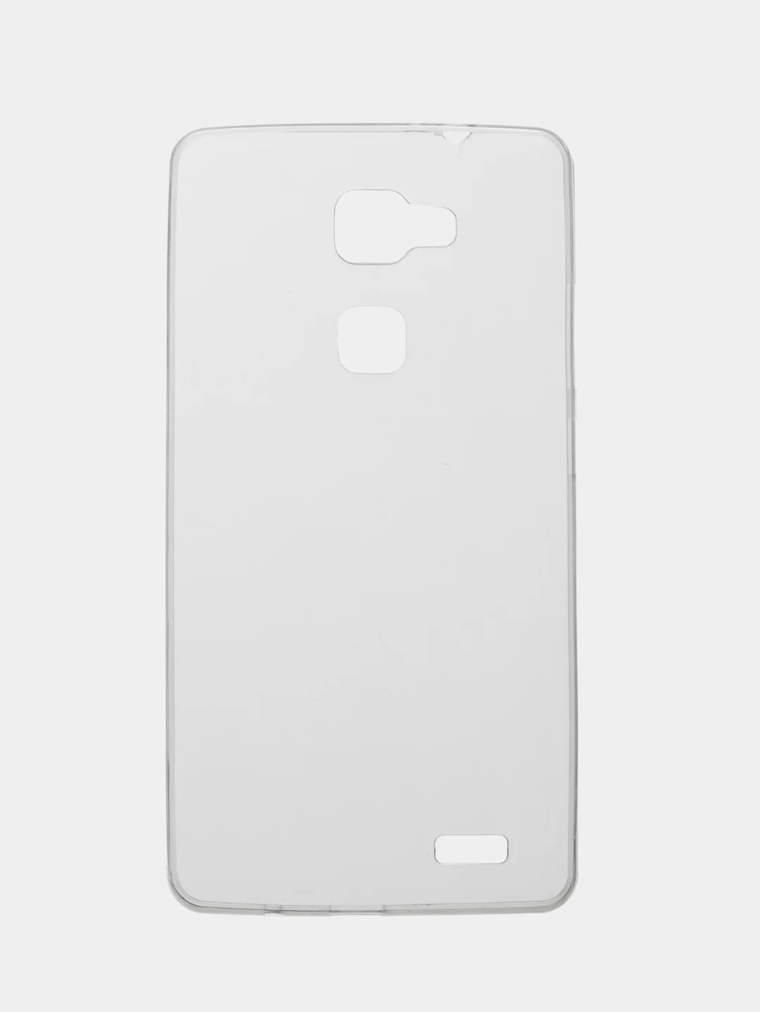 Прозрачный силиконовый чехол на Huawei Mate 7