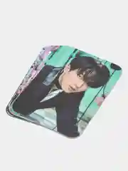Бирюзовый карточки k-pop "Stray Kids", ламинированные, 8 штук