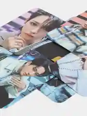 Розовый карточки k-pop "Stray Kids", ламинированные, 8 штук