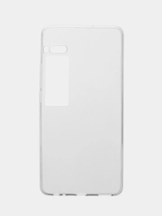 Прозрачный силиконовый чехол на Meizu Pro 7 Plus