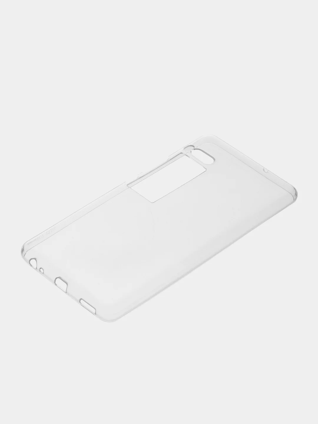 Прозрачный прозрачный силиконовый чехол на Meizu Pro 7 Plus