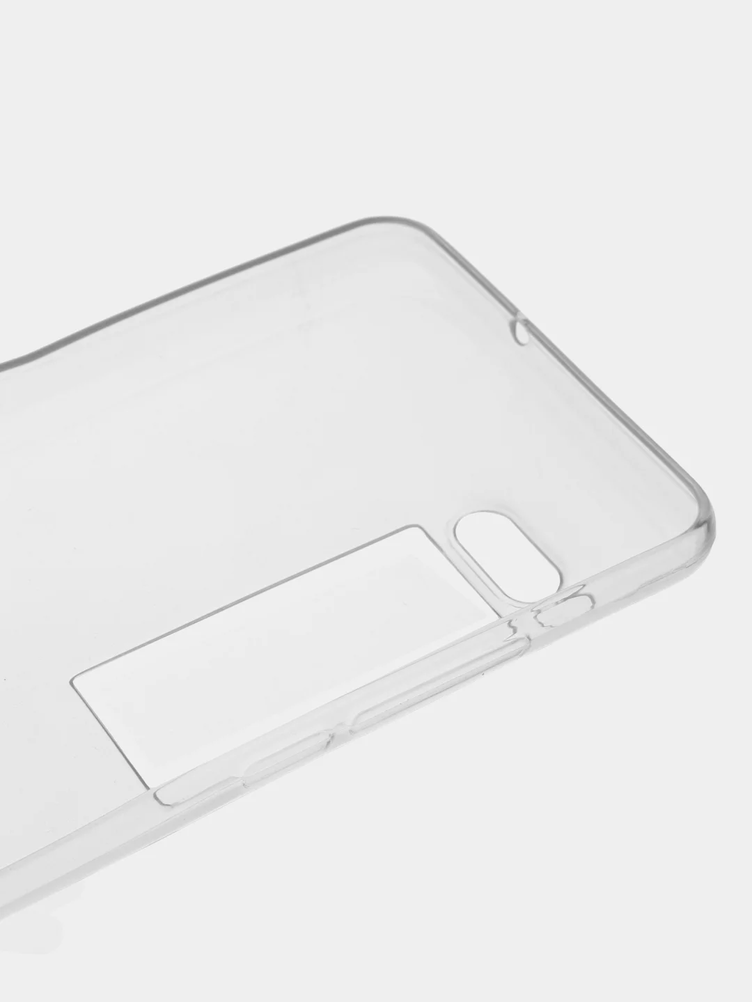 Прозрачный силиконовый чехол на Meizu Pro 7, прозрачный