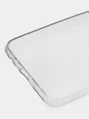 Черный прозрачный силиконовый чехол на Samsung Galaxy Note 5