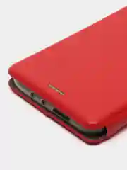 Красный чехол-книжка для Xiaomi Mi 10 / Mi 10 Pro