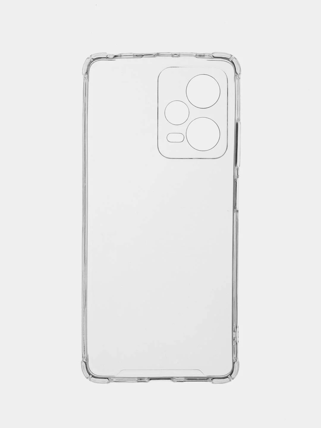 Мятный чехол для Xiaomi Redmi Note 12 Pro 5G / Poco X5 Pro 5G силиконовый, матовый, прозрачный