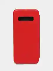 Красный чехол-книжка Samsung S10 Plus