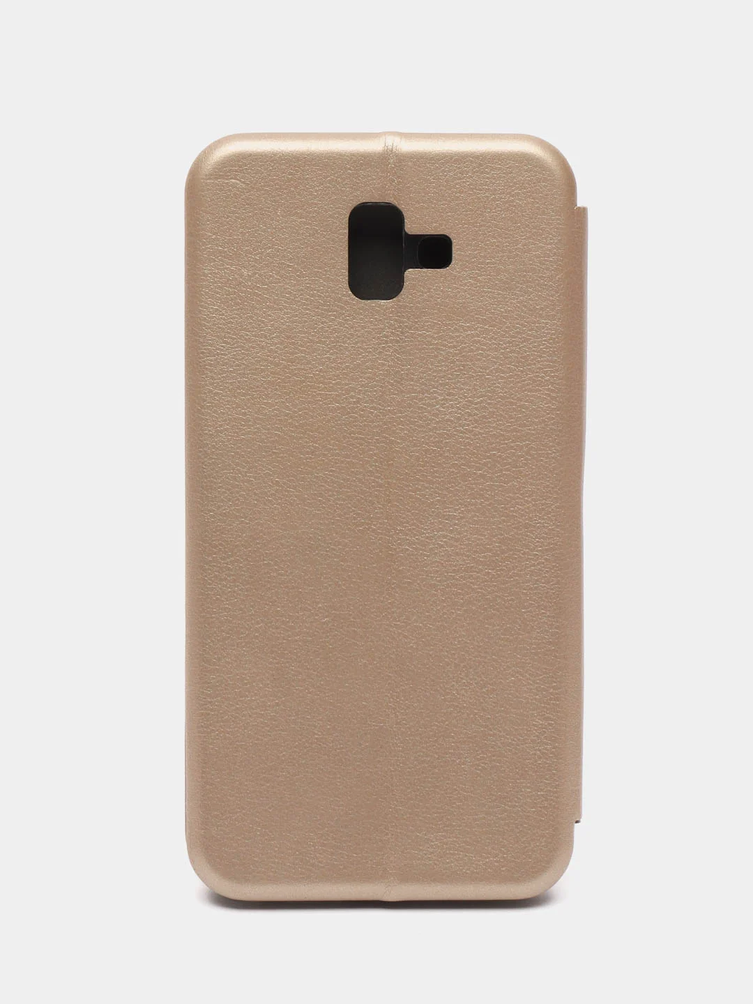 Золотой чехол-книжка для Samsung J6+