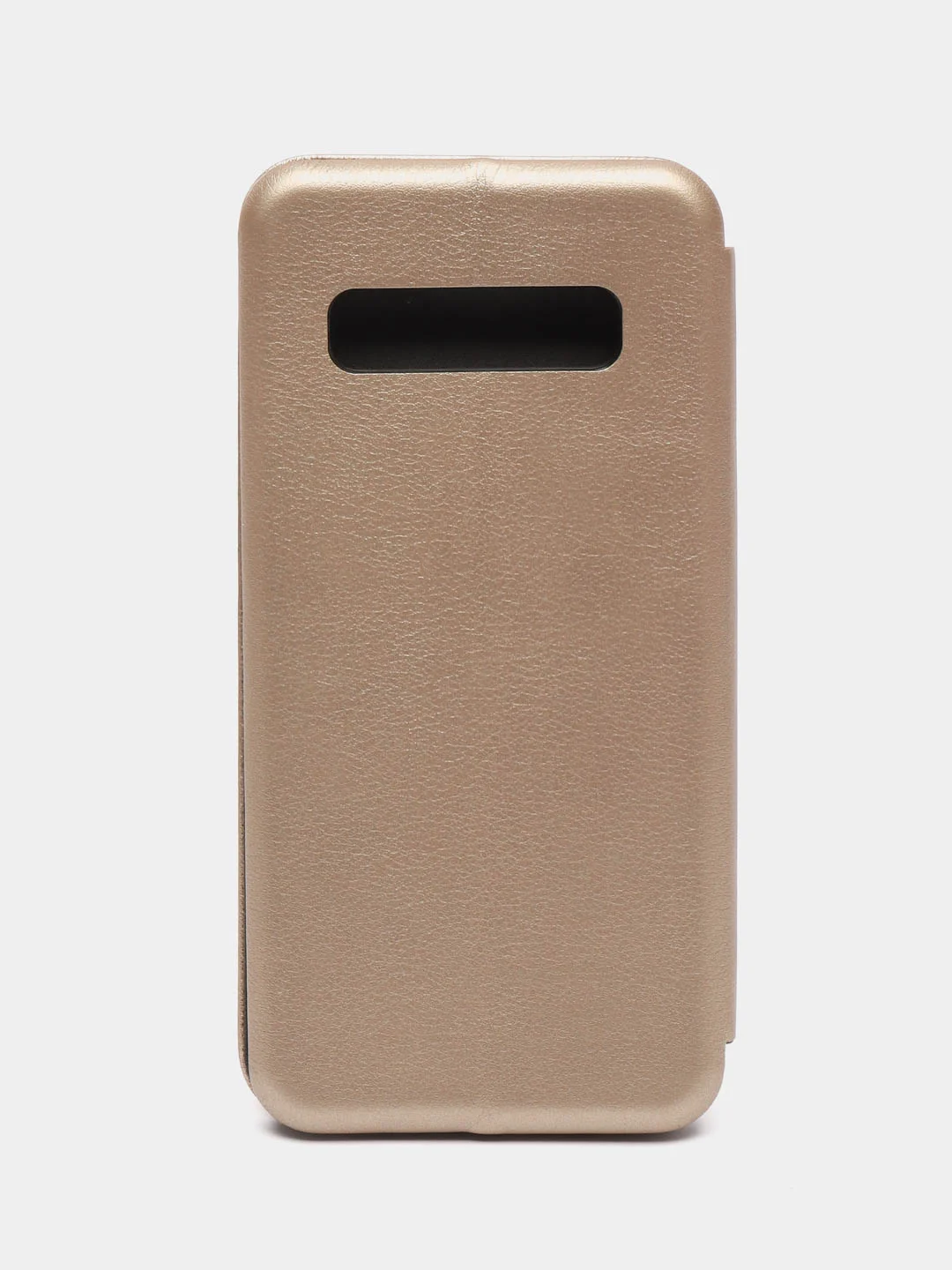 Золотой чехол-книжка для Samsung S10