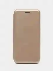 Золотой чехол-книжка для Samsung S10