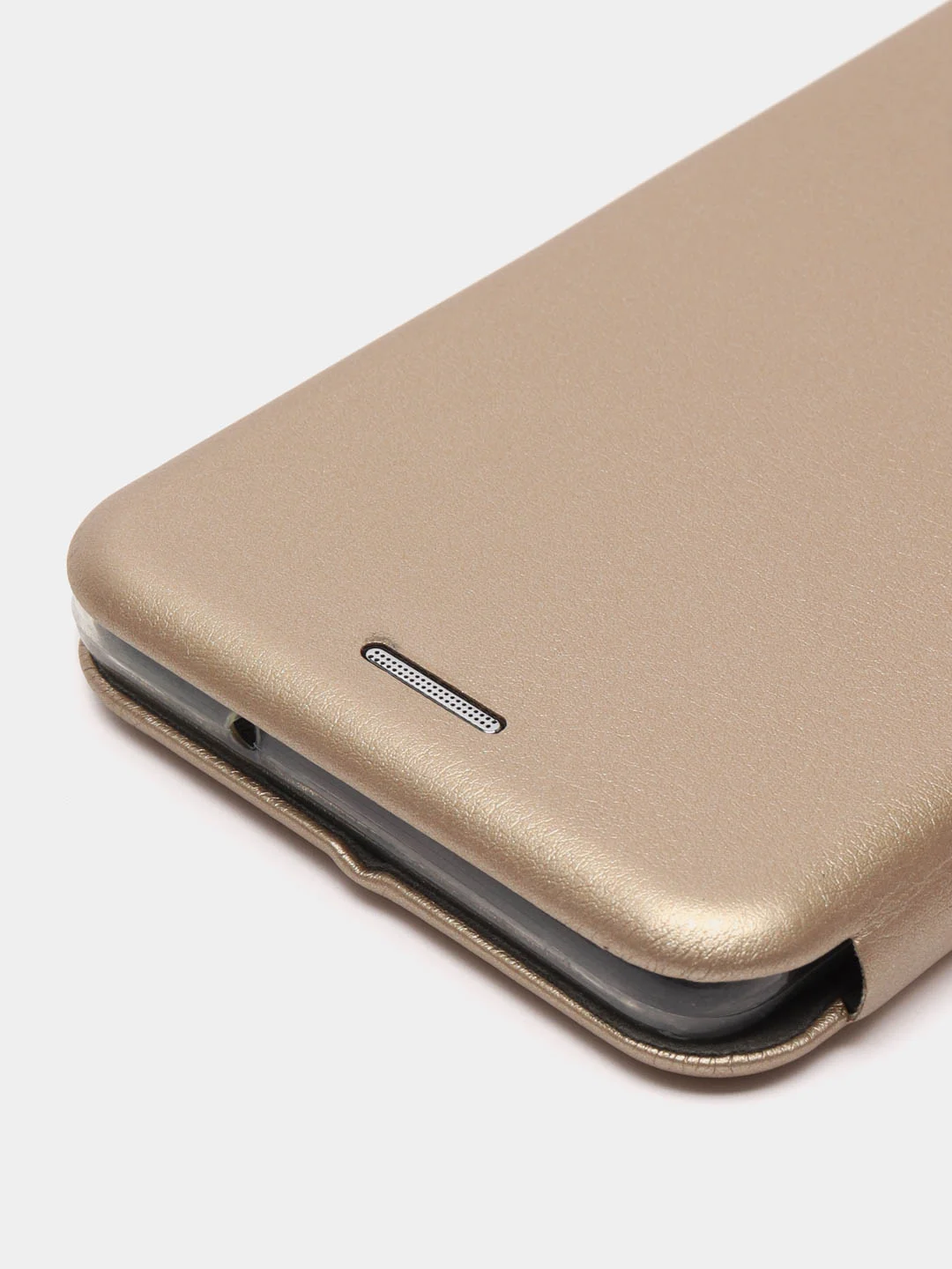 Золотой чехол-книжка для Samsung S10