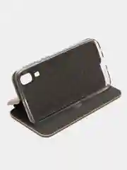 Золотой чехол-книжка для Samsung A2 Core