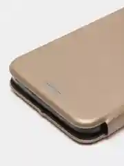 Золотой чехол-книжка для Samsung A2 Core