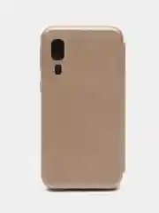 Золотой чехол-книжка для Samsung A2 Core