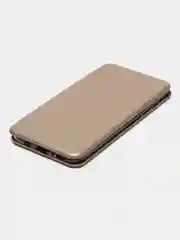 Золотой чехол-книжка для Samsung A70