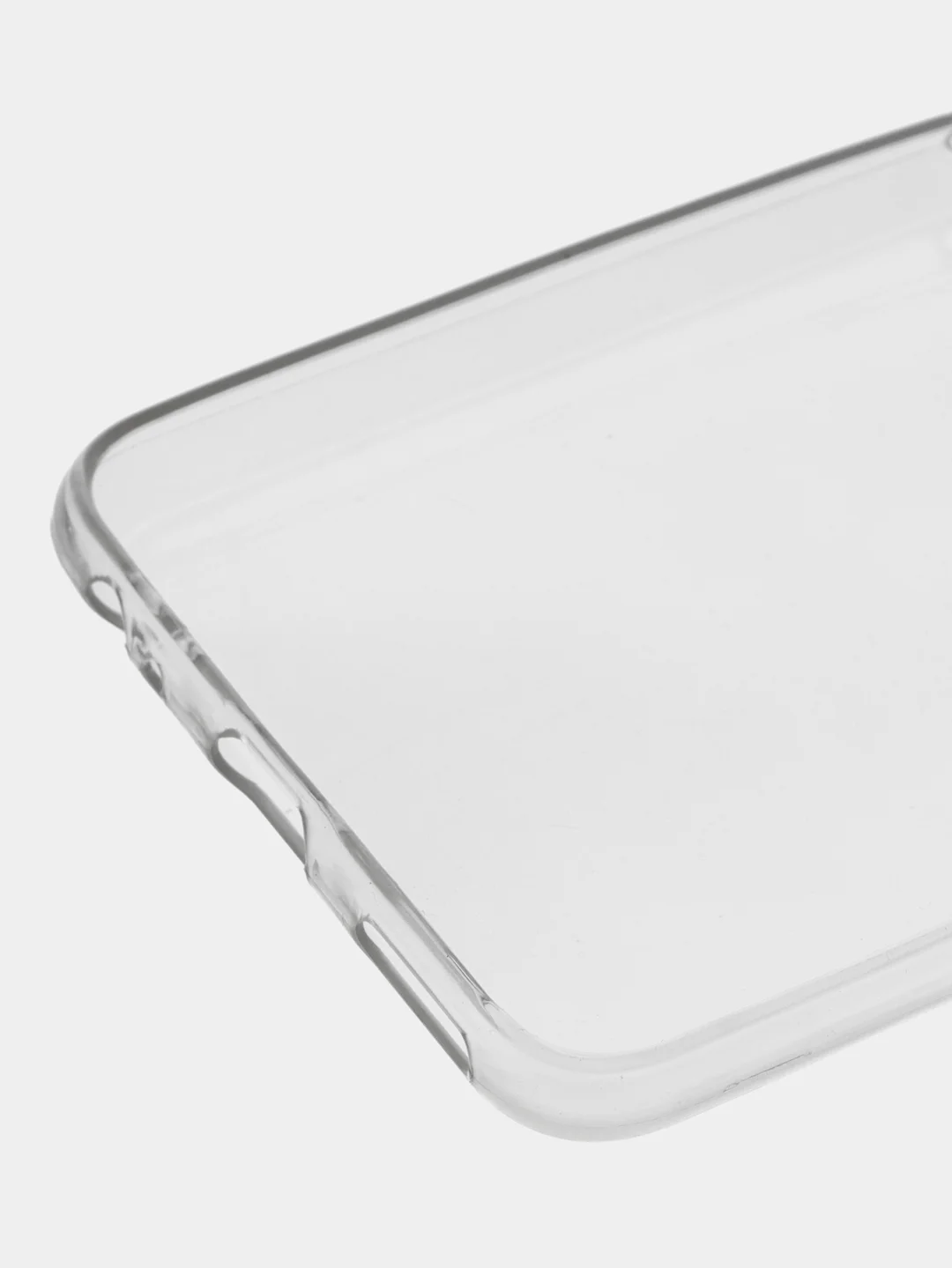 Прозрачный прозрачный силиконовый чехол на Meizu M6S