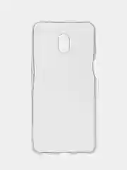 Прозрачный прозрачный силиконовый чехол на Meizu M6S