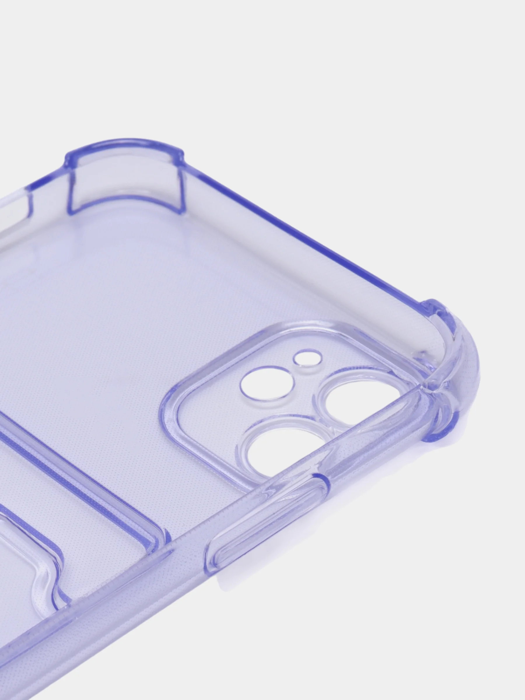 Фиолетовый чехол с карманом для карт iPhone XR, 11, 12, 13, 14, 15, Pro, Pro Max, Plus, 7, 8, айфон
