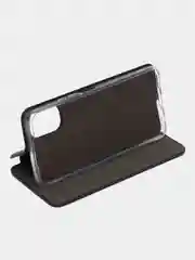 Синий чехол-книжка Картофан для Tecno Spark 9 Pro, Spark 9T, с функцией подставки, экокожа