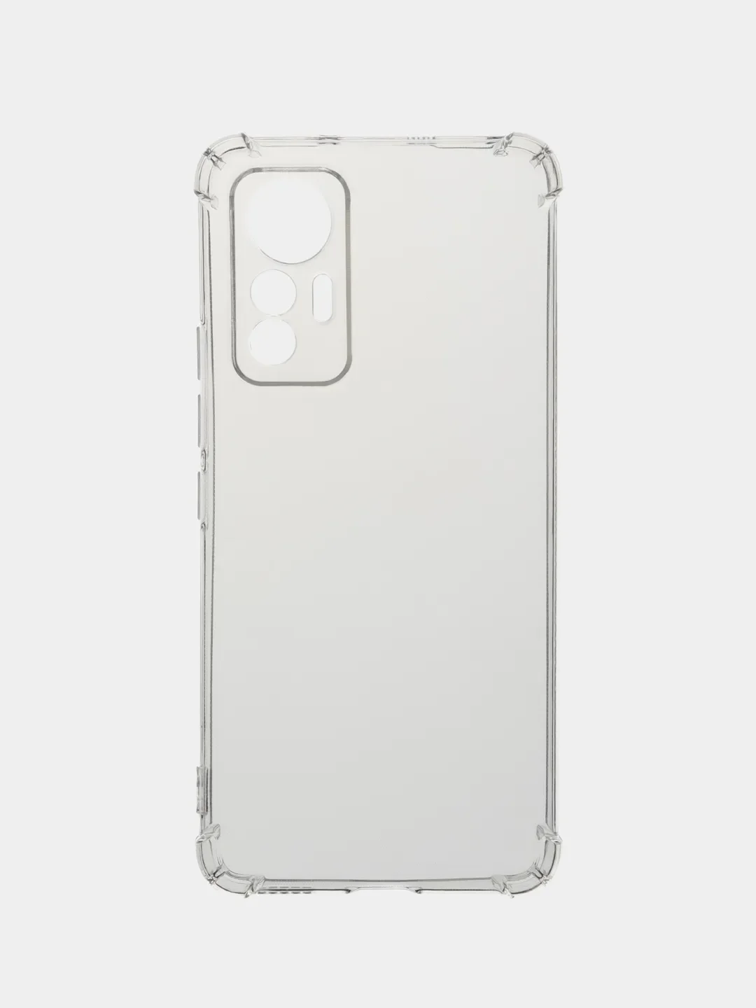Чехол Xiaomi 12 Lite (Сяоми 12 Лайт). прозрачный, силиконовый, противоударный