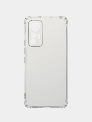 Чехол Xiaomi 12 Lite (Сяоми 12 Лайт). прозрачный, силиконовый, противоударный