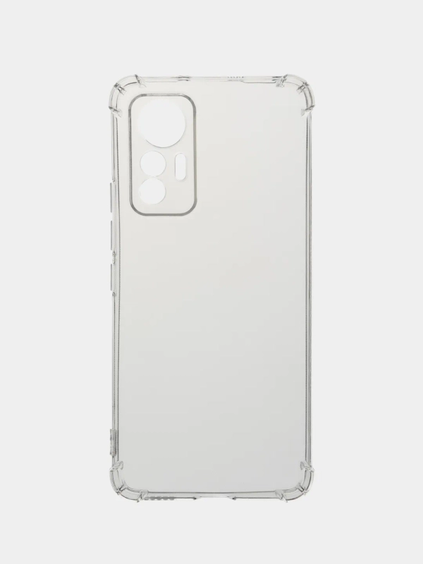 Чехол Xiaomi 12 Lite (Сяоми 12 Лайт). прозрачный, силиконовый, противоударный