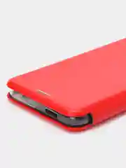 Красный чехол книжка Xiaomi Poco C51 / Redmi A1 Plus / A2 Plus / A1+ A2+ ( Редми А1 Плюс А2 Плюс)