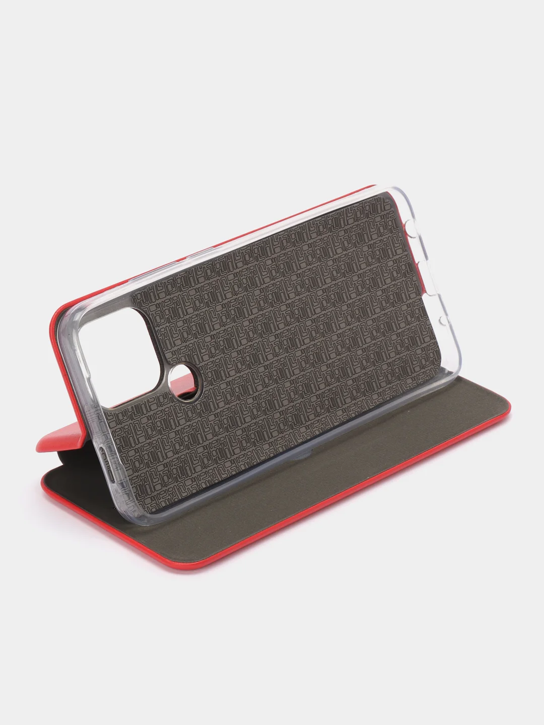 Красный чехол книжка Xiaomi Poco C51 / Redmi A1 Plus / A2 Plus / A1+ A2+ ( Редми А1 Плюс А2 Плюс)