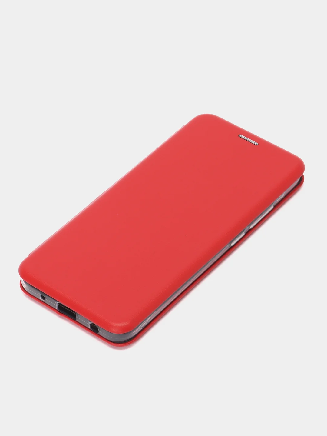 Красный чехол книжка Xiaomi Poco C51 / Redmi A1 Plus / A2 Plus / A1+ A2+ ( Редми А1 Плюс А2 Плюс)
