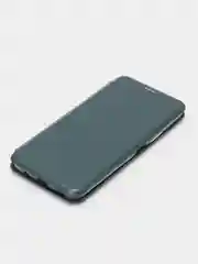 Зеленый чехол книжка для Honor X7 (Хонор Х7)
