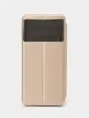 Золотой чехол-книжка Xiaomi Poco M5 / Poco M4 5G  (Поко М5)