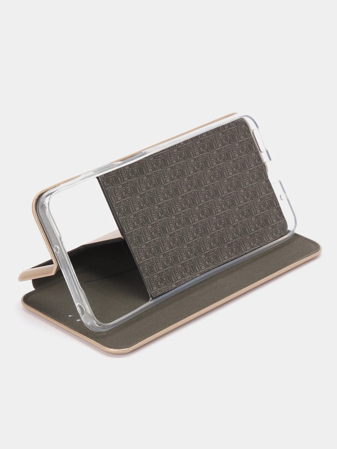 Золотой чехол-книжка Xiaomi Poco M5 / Poco M4 5G  (Поко М5)