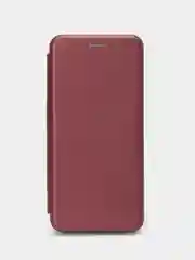 Багровый чехол книжка Xiaomi Poco C51 / Redmi A1 Plus / A2 Plus / A1+ A2+ ( Редми А1 Плюс А2 Плюс)