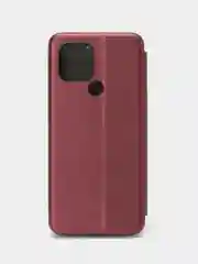 Багровый чехол книжка Xiaomi Poco C51 / Redmi A1 Plus / A2 Plus / A1+ A2+ ( Редми А1 Плюс А2 Плюс)