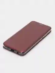Багровый чехол книжка Xiaomi Poco C51 / Redmi A1 Plus / A2 Plus / A1+ A2+ ( Редми А1 Плюс А2 Плюс)