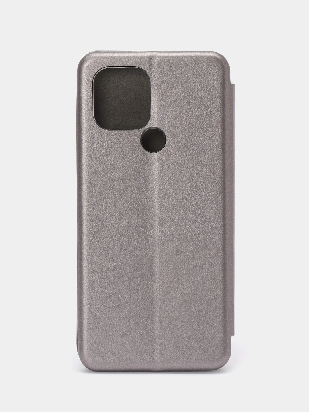 Серебряный чехол книжка Xiaomi Poco C51 / Redmi A1 Plus / A2 Plus / A1+ A2+ ( Редми А1 Плюс А2 Плюс)