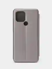 Серебряный чехол книжка Xiaomi Poco C51 / Redmi A1 Plus / A2 Plus / A1+ A2+ ( Редми А1 Плюс А2 Плюс)
